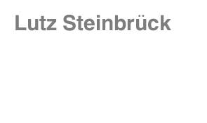 Lutz Steinbrück